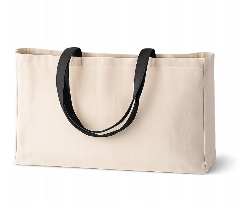 Baumwolltasche 50 x 12 x 12 x 38 cm, 220 g/m², natur