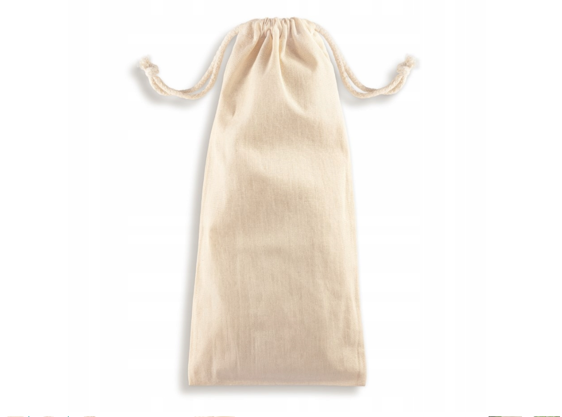 Baumwollsack Ecru 150x300 mm 140g