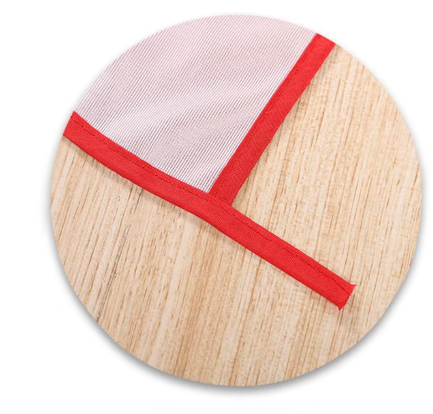 Weihnachtsbaumteppich, Fell, rund, 90cm