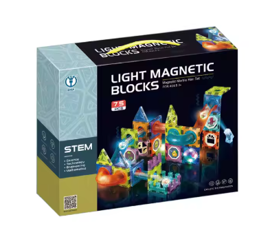 Magnetbausteine 77 Teile für Kinder