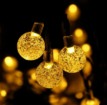 Solarleuchten LED Kugeln 100 12m