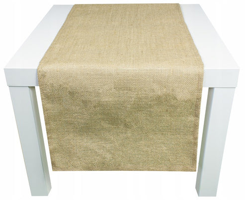 Weihnachtstischläufer aus JUTE, 40 x 245 cm