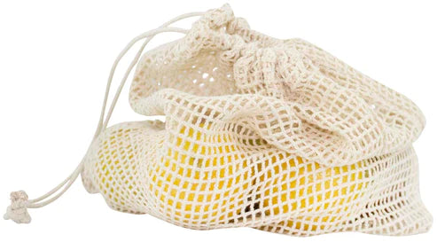 Baumwollnetzbeutel Ecru 300x380 mm IMPORT