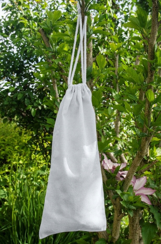 Baumwollsack Weiß 170x350 mm