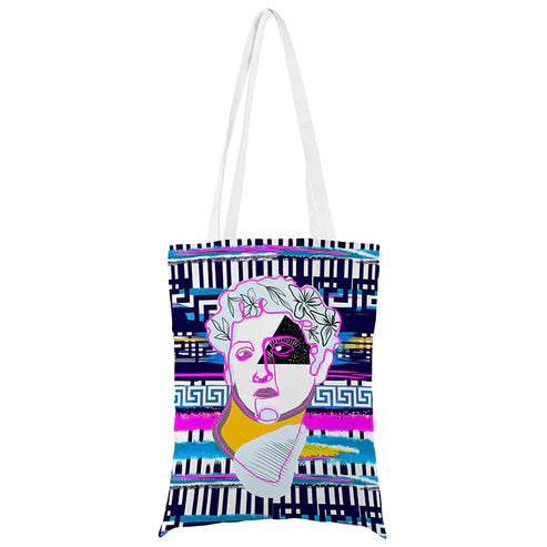Baumwolltasche Michelangelos Gesicht 35x45