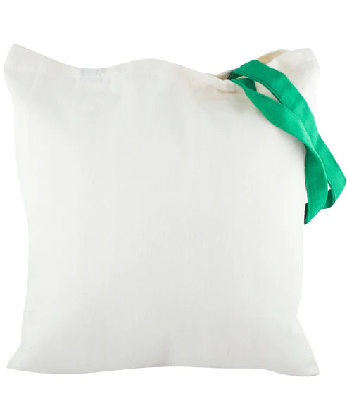 Ecru-Baumwollbeutel 38x42cm GRÜNE OHREN 220g/m2