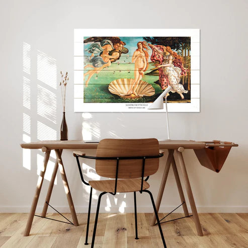 Wanddeko Holz - Wenus Botticelli