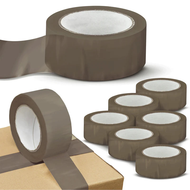 Braun Verpackungsband Akryl 48/100y 90 Meter 55mic