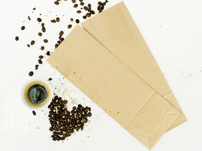 Papiertüten ohne Griff Braun 100x70x260mm 1000 Stück