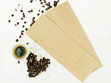 Papiertüten ohne Griff Braun 100x70x260mm 1000 Stück