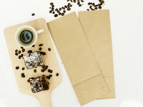 Papiertüten ohne Griff Braun 100x70x260mm 1000 Stück