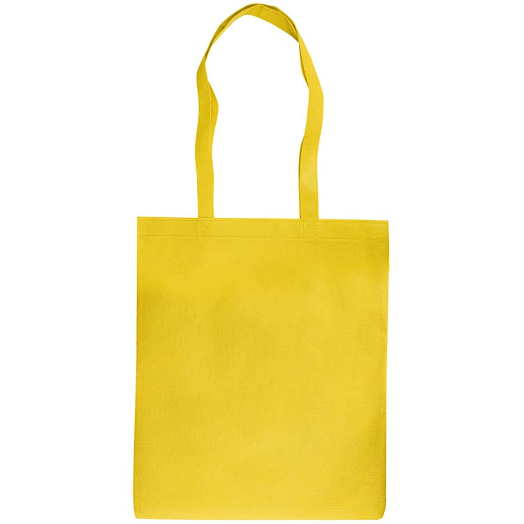 Torba polipropylenowa Żółta 320x460mm Uchwyt: 70cm