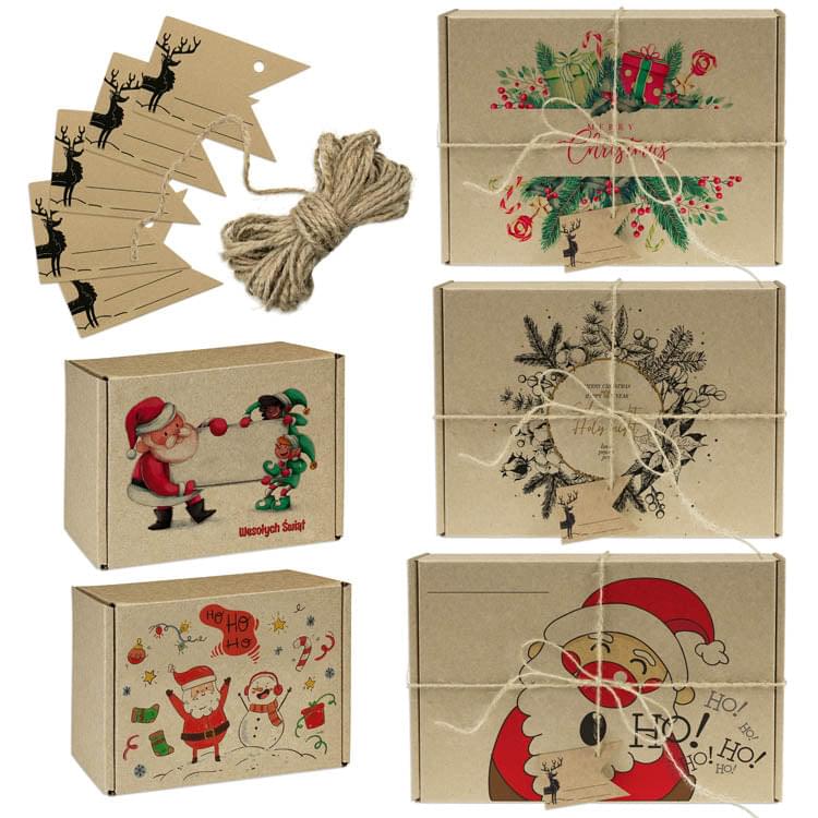 Geschenkbox weihnachten 5 Stücke