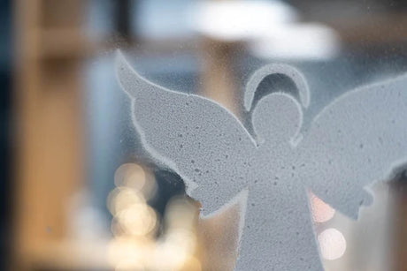 Weihnachtsschablonen für Kunstschnee 10 Stk.