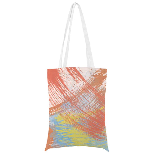 Baumwolltasche Pinselspuren 35x45