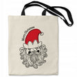 Baumwolltasche 380x420mm Weihnachtsmannmotiv