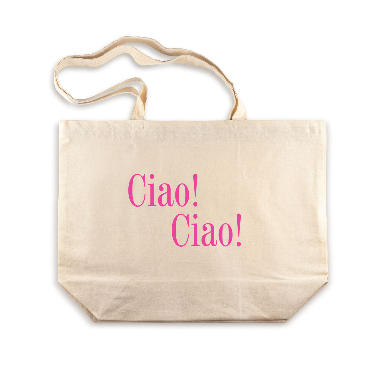 Baumwolltasche mit Reißverschluss CIAO CIAO!