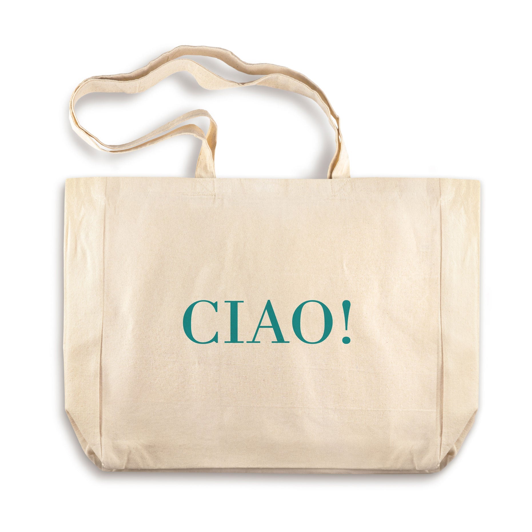 Baumwolltasche Grün CIAO!
