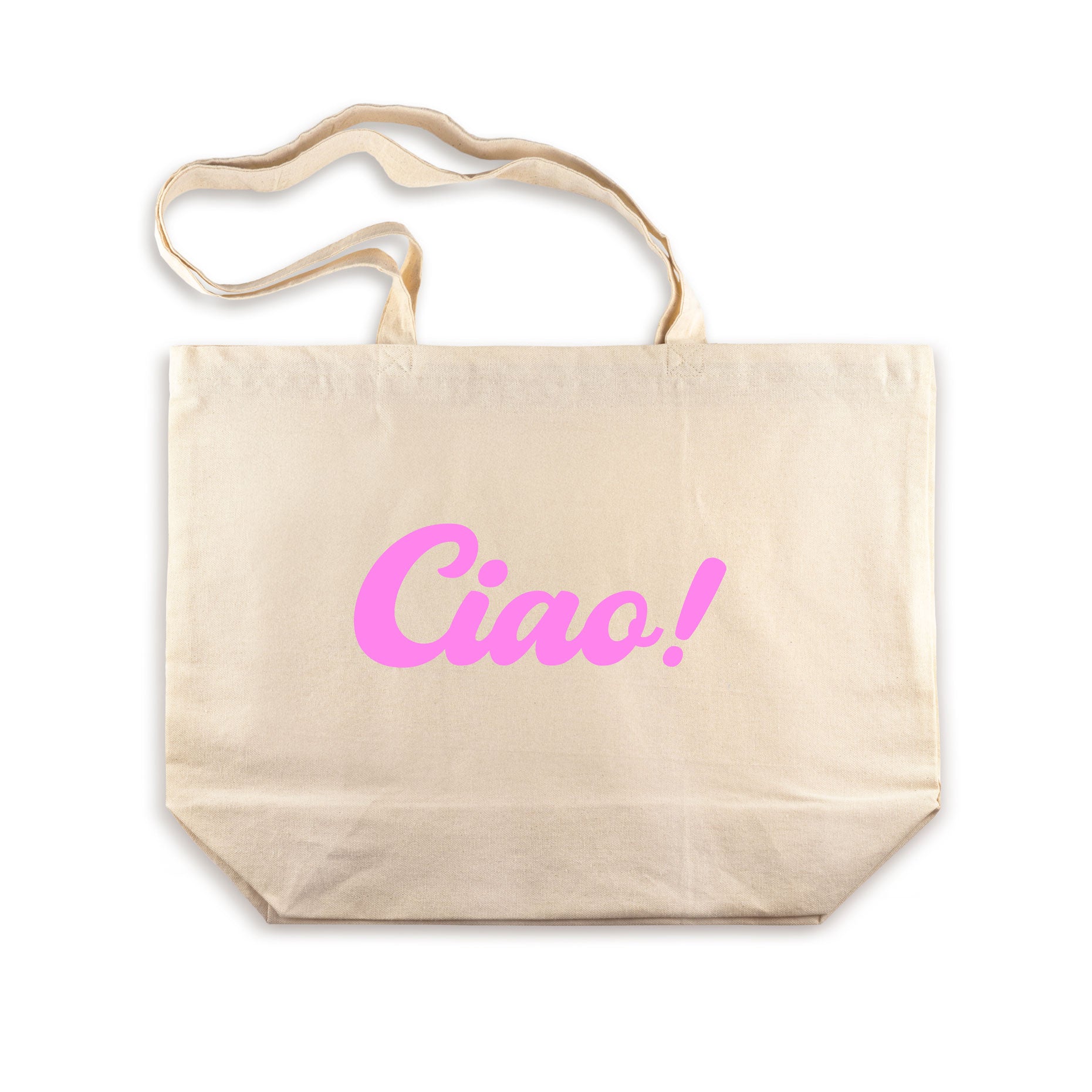 Baumwolltasche mit Reißverschluss CIAO!