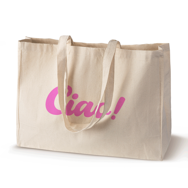Baumwolltasche CIAO!