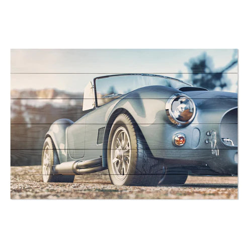 Wanddeko Holz - Classic Car