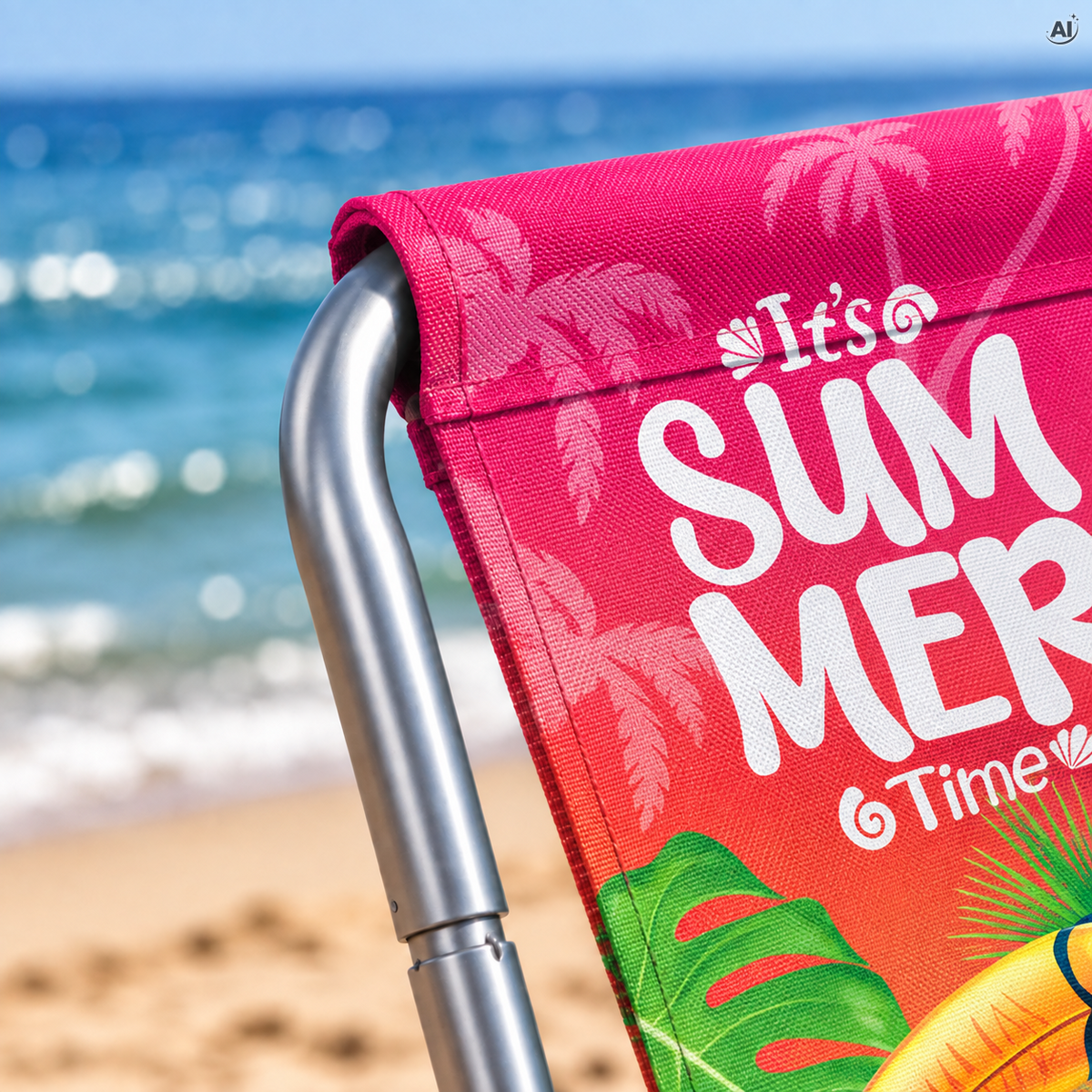 Ligstoel van staal SUMMER