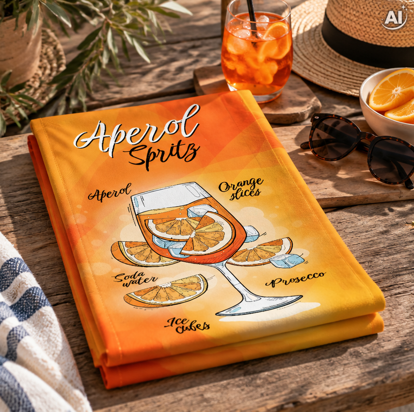 Kannen tuolin kansi aperol juoma