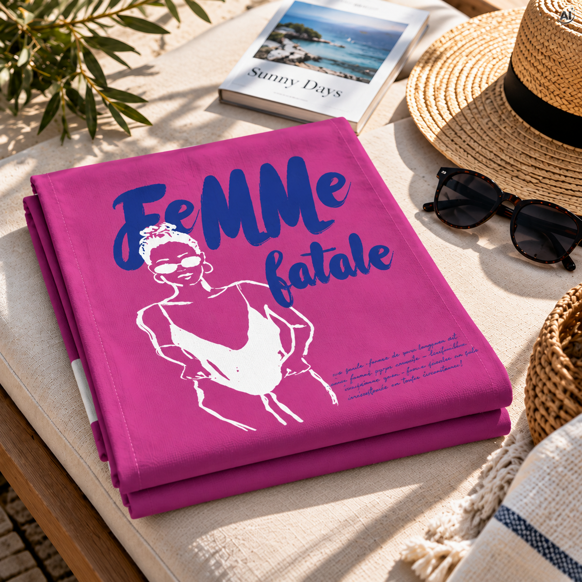Kannen tuoli peite femme kohtalokas