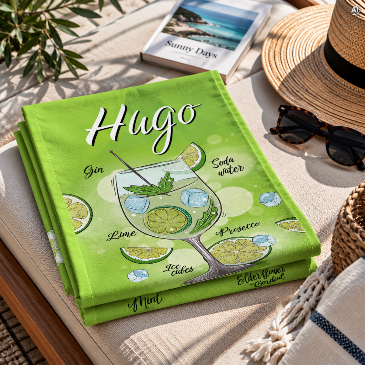 Hugo gėrimo denio kėdės dangtis