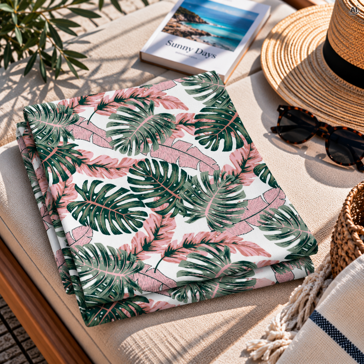 Referencia na palubu stoličky Pink Monstera