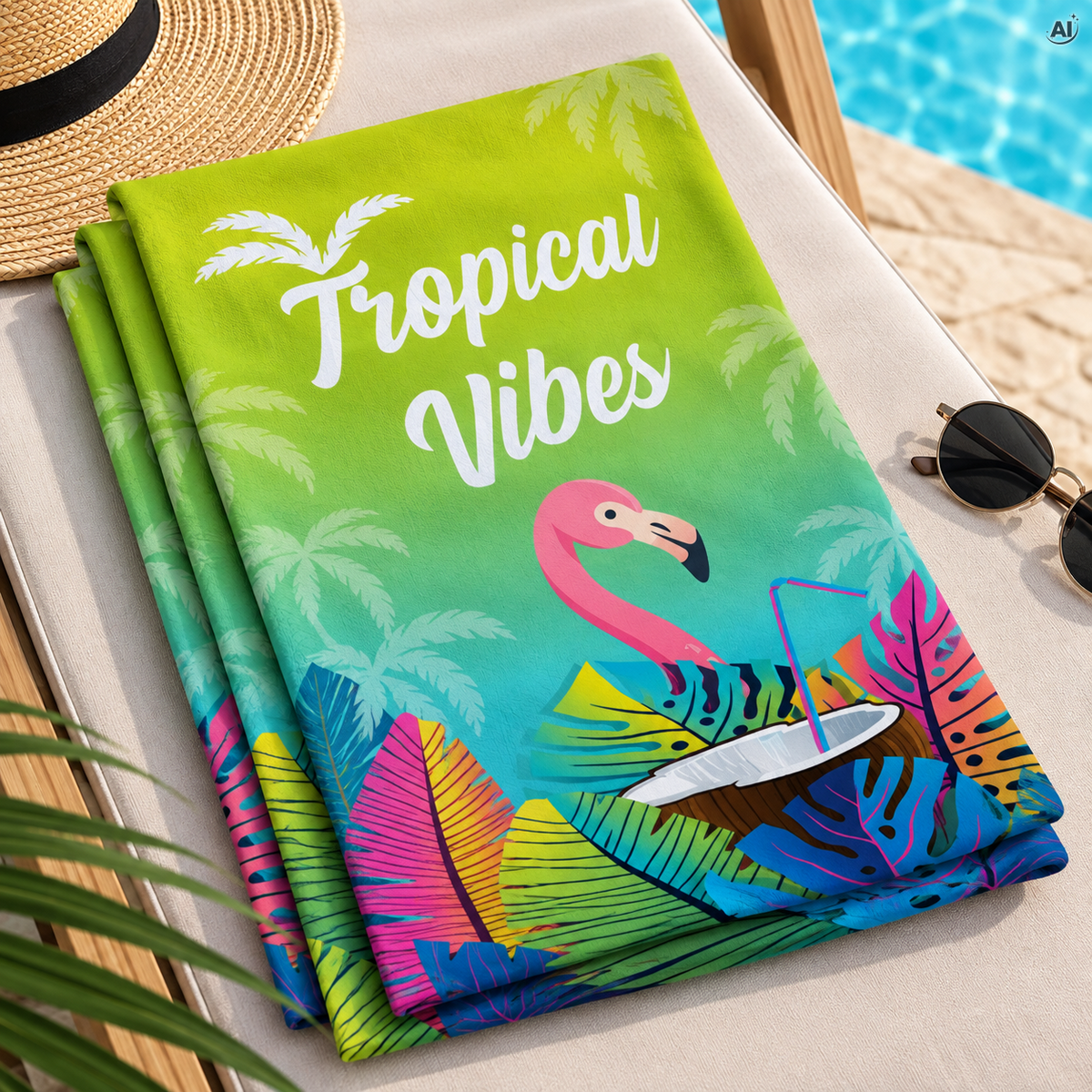 Referentie -tropische vibes in gebreke blijven
