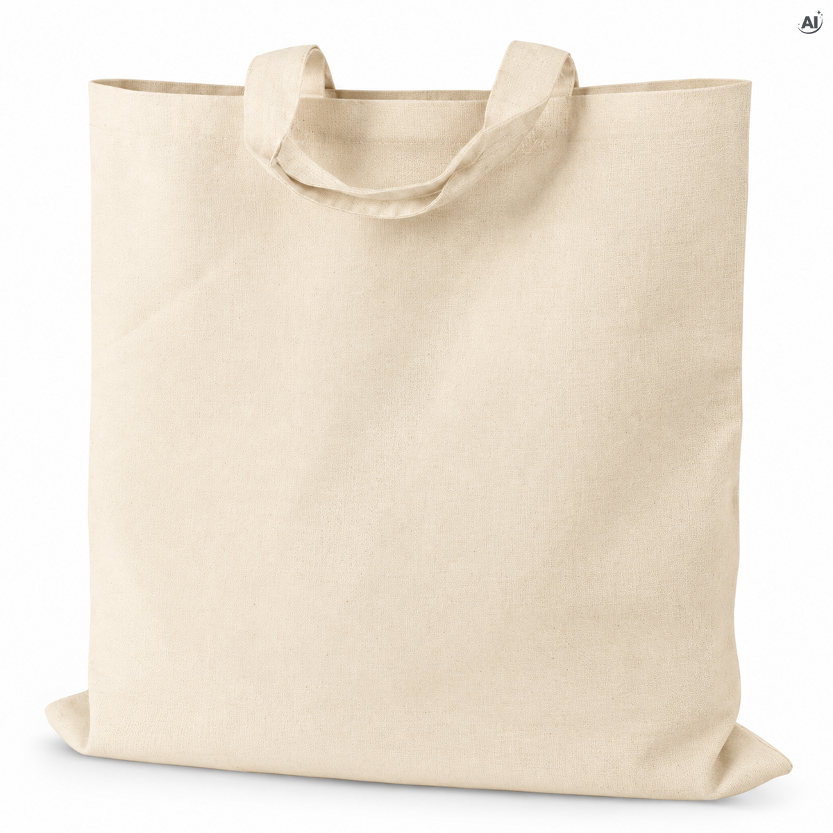 Baumwolltasche 1000x200x800 mm Griff: 35 cm – Ecru