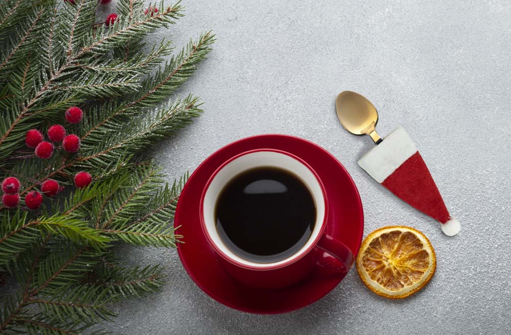 Dekorative Weihnachtsmützen des Heiligen Nikolaus 3,5x8cm 10 Stück