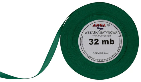 Satinband grün 6mm