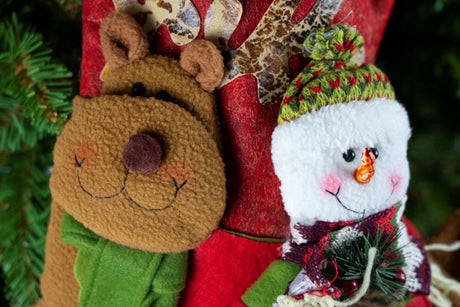 Weihnachtssocken zum Verschenken, 2er-Set.