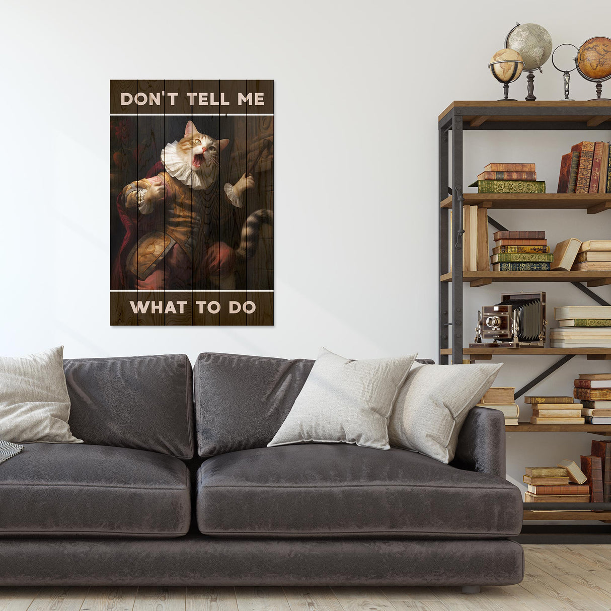 Wanddeko Holz - Don't tell me what to do