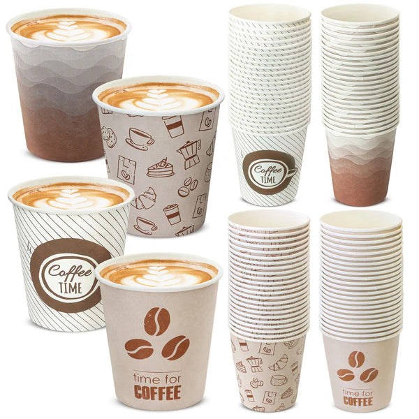 Pappbecher ABSTRACT Set 250ml 100Stk.