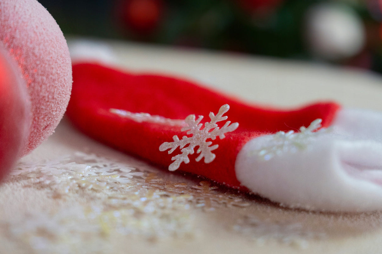 Dekoratives Schneeflockenkonfetti