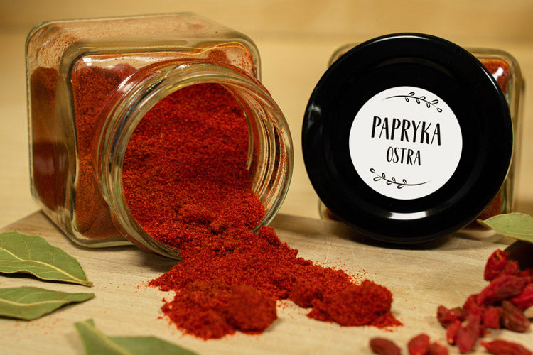 Gewürzaufkleber WEISS 200St.