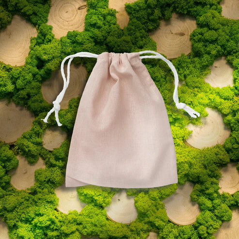 Baumwollsack Puderrosa 150x200 mm