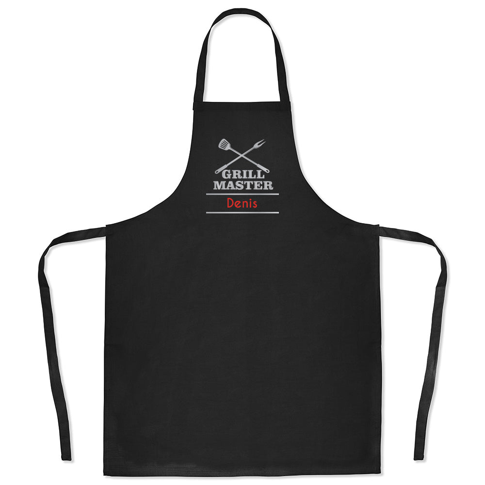 Kochschürze Schwarz Grill Master