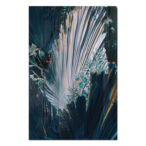 Wanddeko Holz - Floral Composition