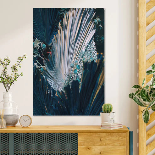 Wanddeko Holz - Floral Composition