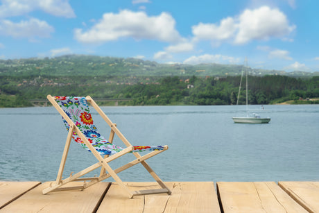 Holz-Liegestühle Flip-Flops