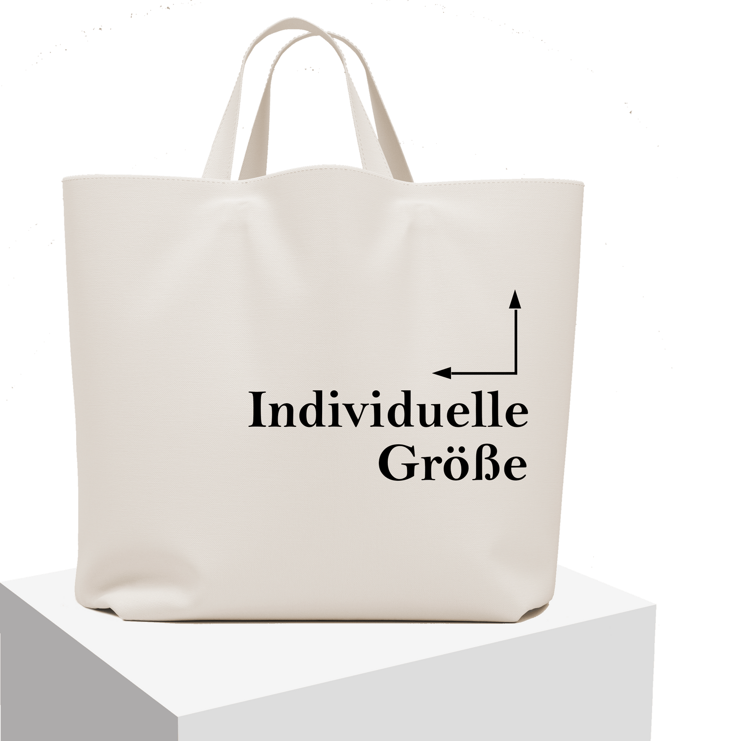 Individuell bemessener Stoffbeutel