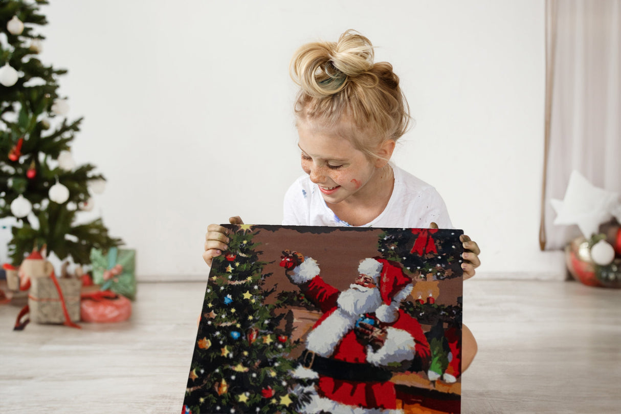 Malen nach Zahlen 40×50cm Weihnachtsmann