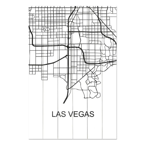 Wanddeko Holz - Las Vegas