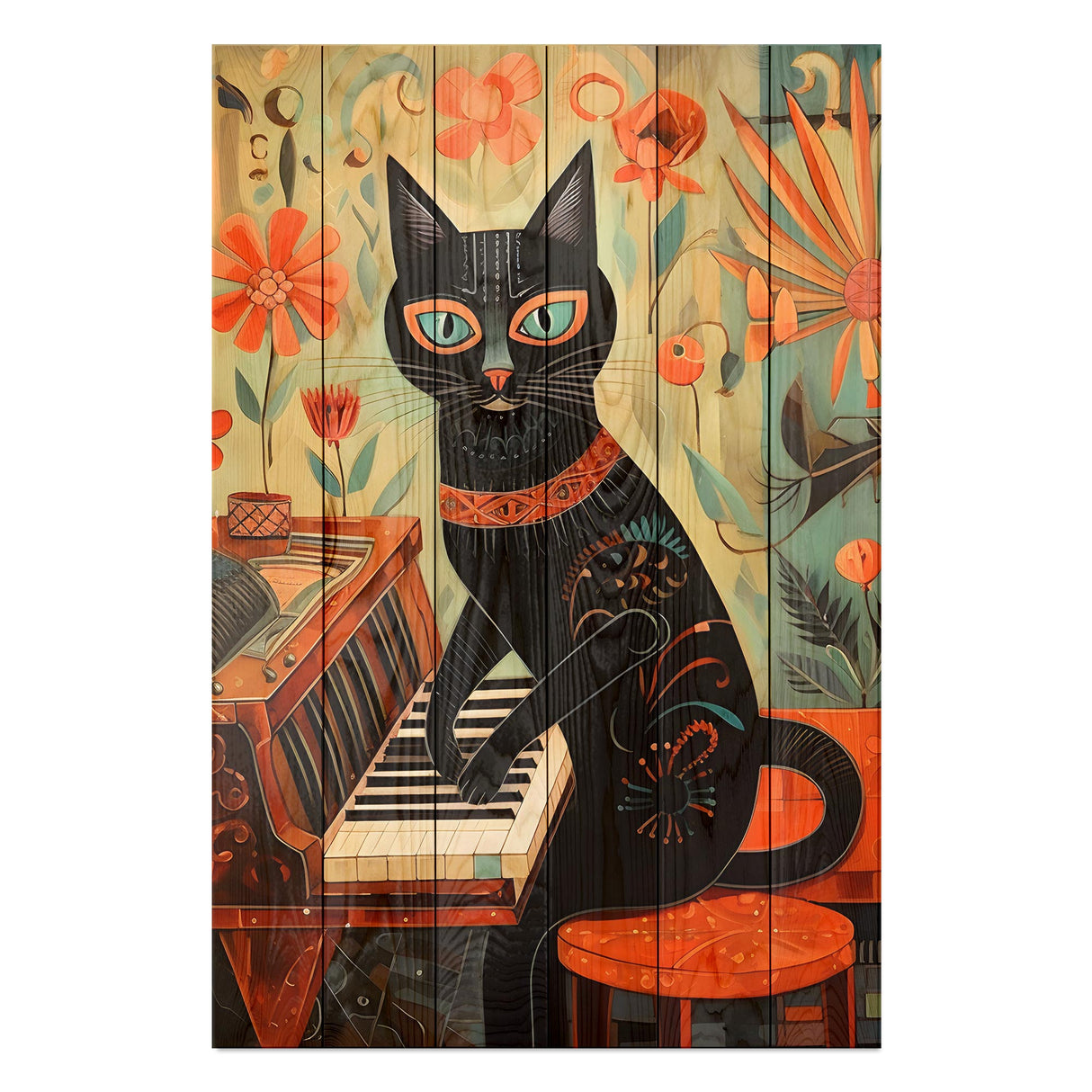 Wanddeko Holz - Let me play on your nerves