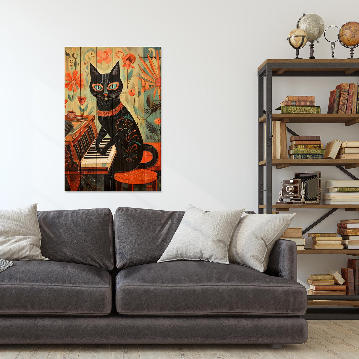 Wanddeko Holz - Let me play on your nerves