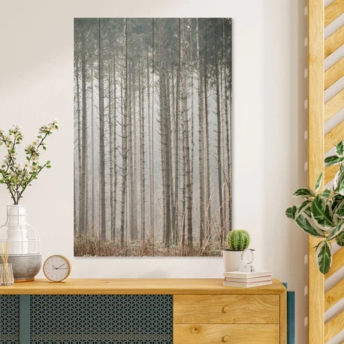 Wanddeko Holz - Mysterious Forest